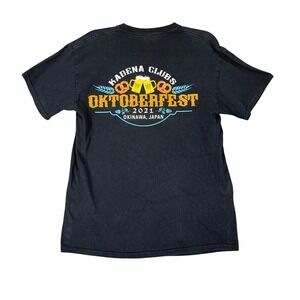 Kadena Clubs Oktoberfest 2021 Okinawa Japan Shirt Mens M Beer Pub Bar Festival
